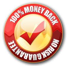 Money Back Guarantee sticker